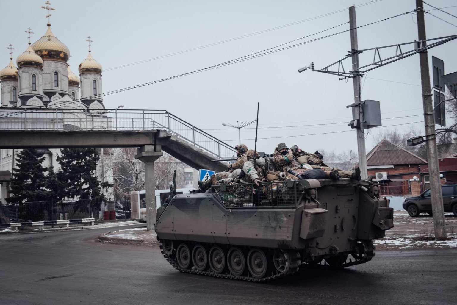 Ukrajinskí vojaci v Bachmute. Foto: Profimedia