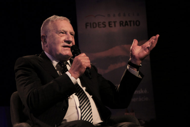 Václav Klaus. Foto: Matúš Zajac