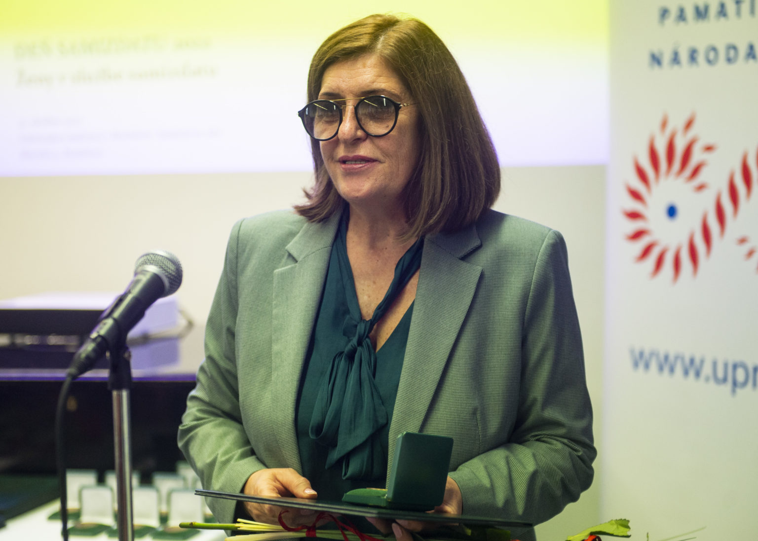)Ludmila Pastierová. Foto: Jakub Kotian/TASR