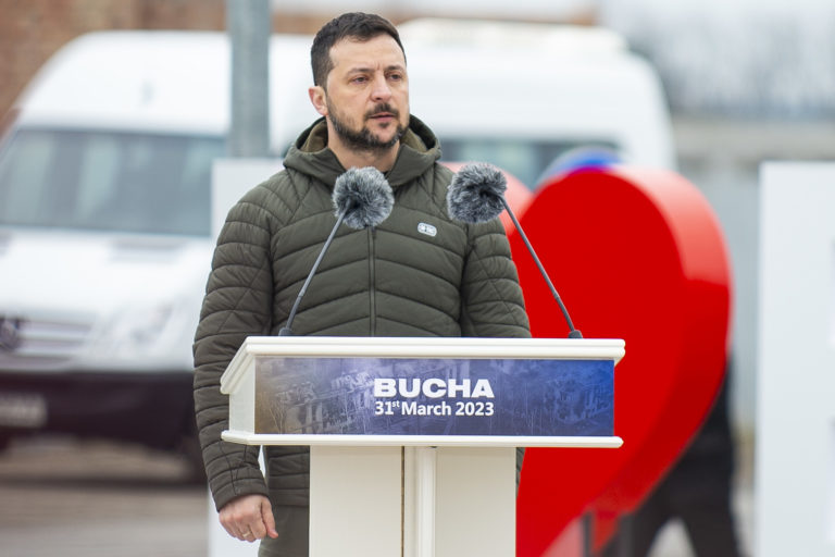 Zelenskyj: Po Buči sa svet zmenil, otvorili sa mu oči
