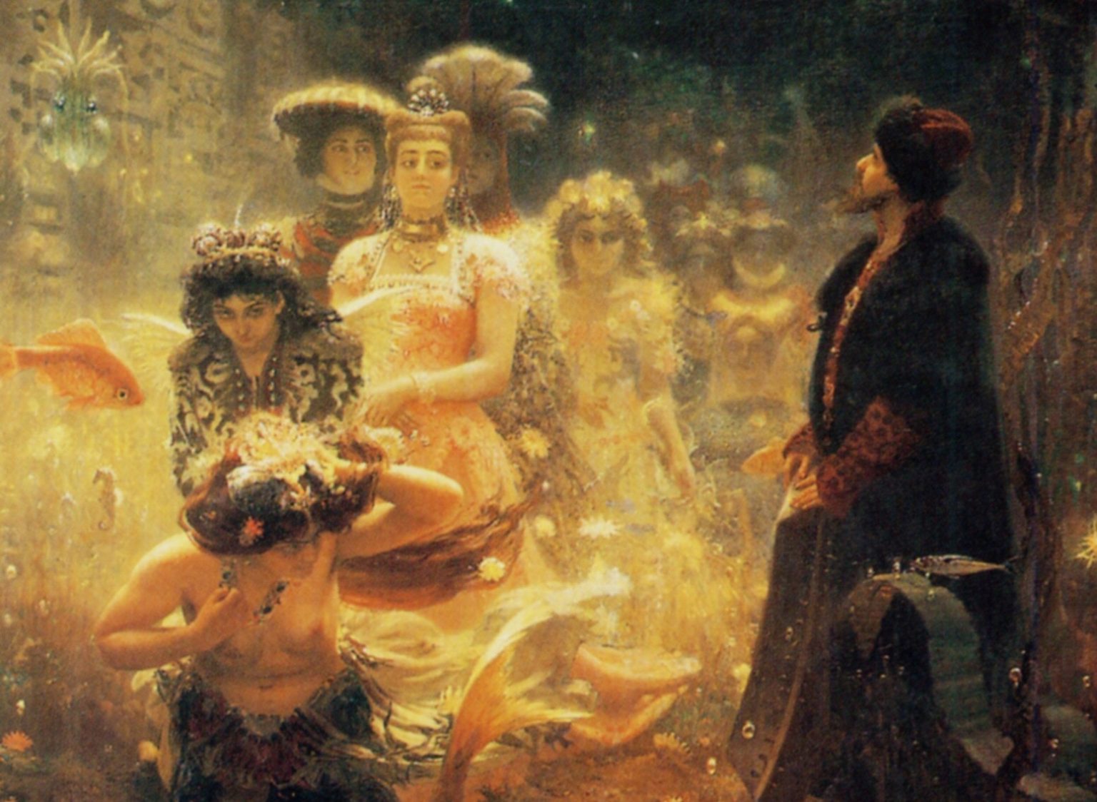 Ilustračné foto: Ilja Repin - Sadko (1876), wikimedia