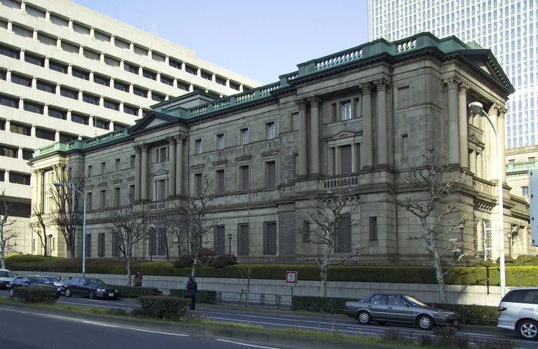 Japonská centrálna banka a vylepšenie jej politiky v medzinárodných súvislostiach