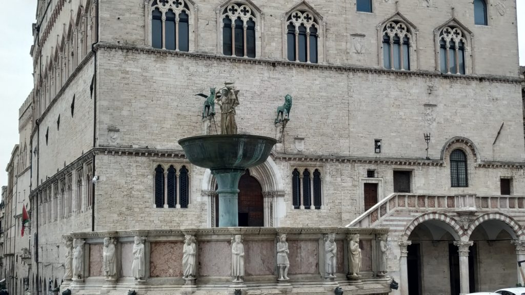 Námestie v Perudži. Foto: Anna Čujová