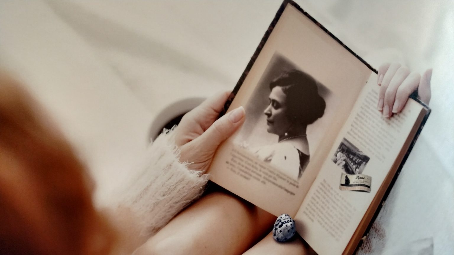 Fotografia príbehu Luisy Spagnoli z Čokoládového domu v Perugii. Reprofoto: Anna Čujová