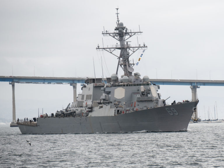 Torpédoborec USS Milius. Foto: JosephSch/Wikipedia