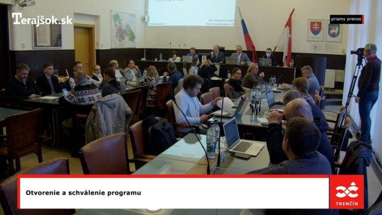 Mimoriadne zasadnutie MsZ Trenčín 21.12.2022