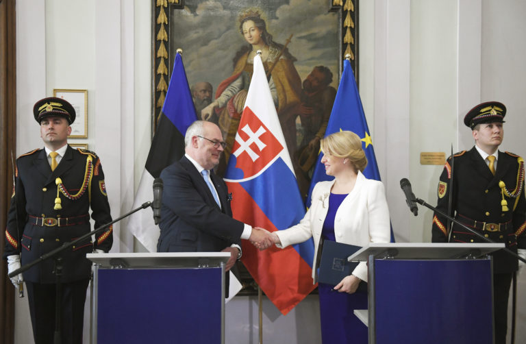 Spoluprácu s Estónskom možno posilniť vo viacerých oblastiach, tvrdí prezidentka