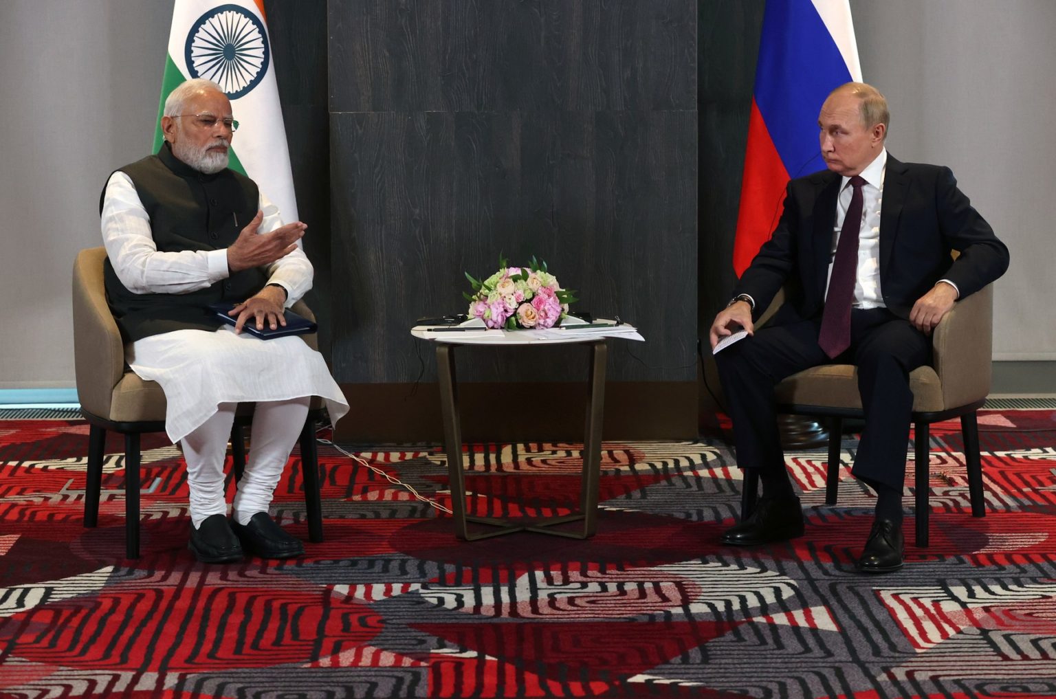 Indický premiér Narendra Modi a ruský prezident Vladimir Putin. Foto: Profimedia