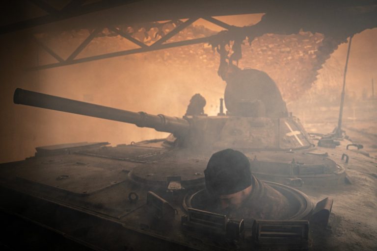 Ukrajinskí vojaci pri Bachmute. Foto: Profimedia