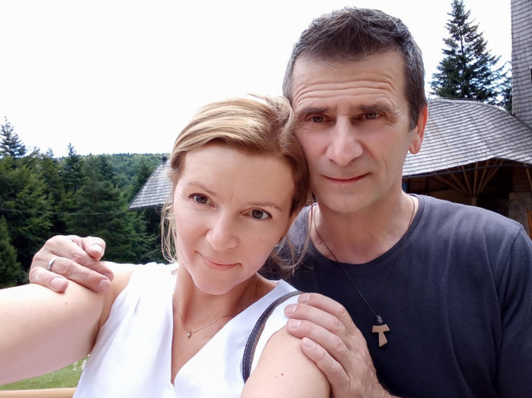 Bernadeta Cifrová so svojím manželom Danielom Cifrom. Foto: archív Bernadety Cifrovej