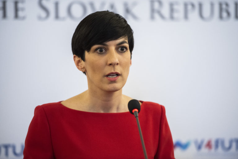Markéta Pekarová Adamová v Bratislave 3. februára 2023. Foto: Jaroslav Novák/TASR