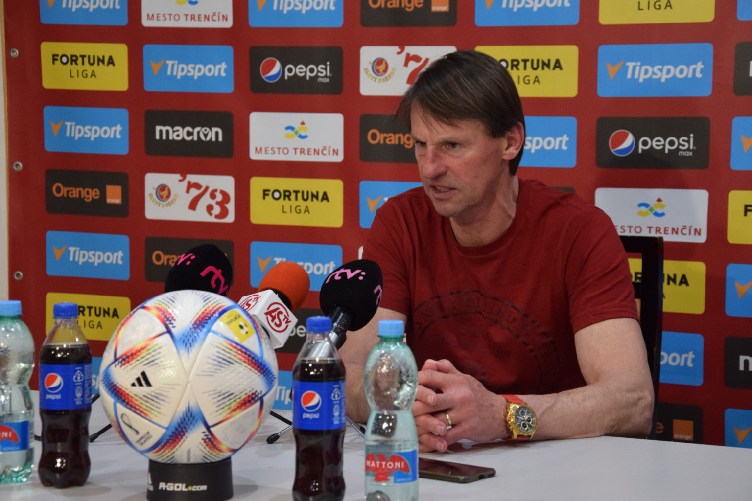 Straka nebude pokračovať na lavičke AS Trenčín. Foto: Rasťo Harakal