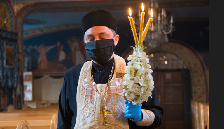 Pravoslávni veriaci oslavujú najvčšíí sviatok Christovo zmŕtvychvstanie. Foto: Milan Kapusta/TASR