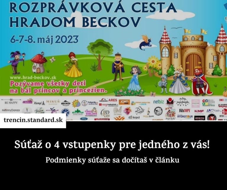 Vyhlasujeme súťaž o 4 lístky na ROZPRÁVKOVÚ CESTU!