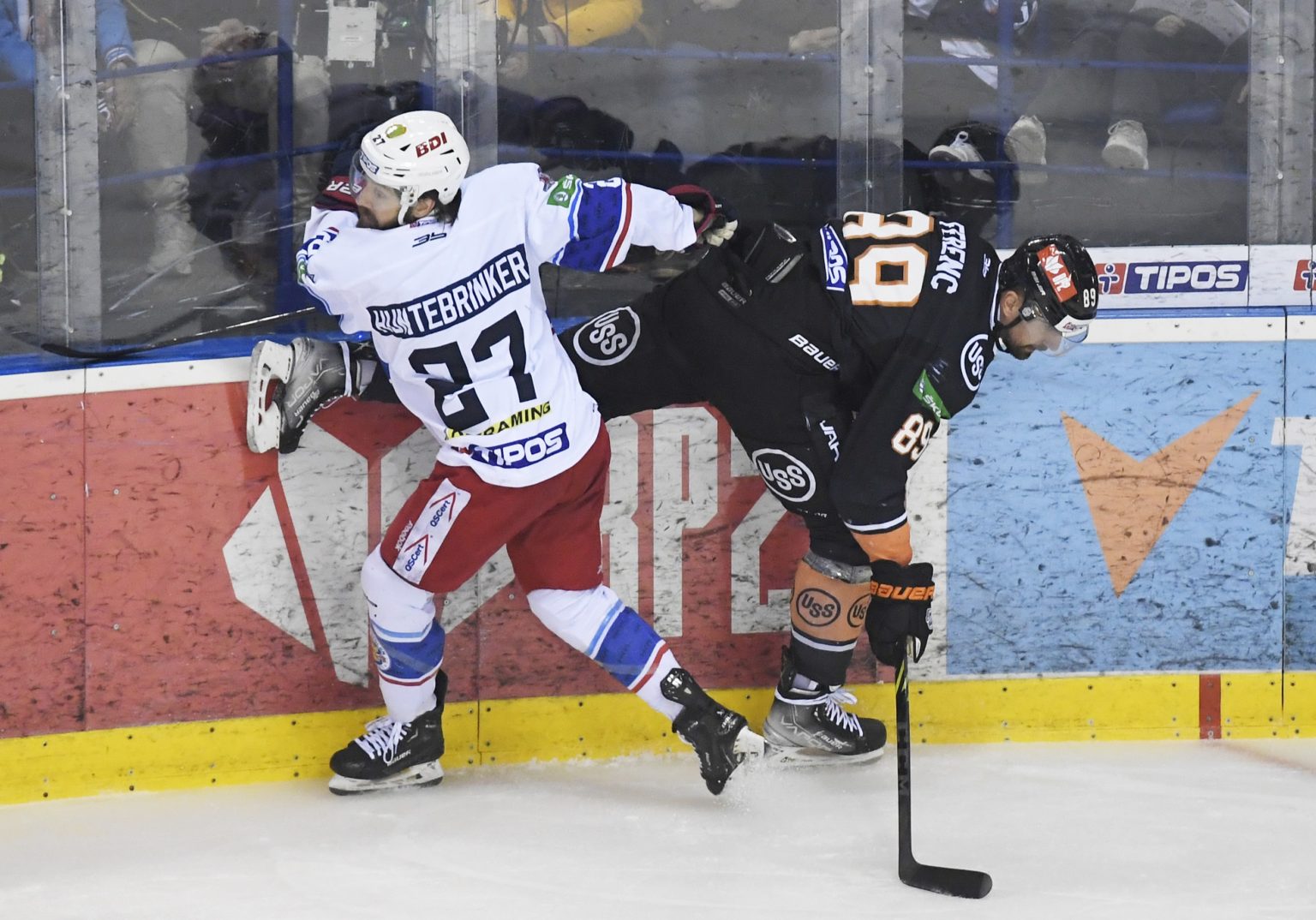Snímka zo zípasu HC Košice - HKM Zvolen. František Iván/TASR