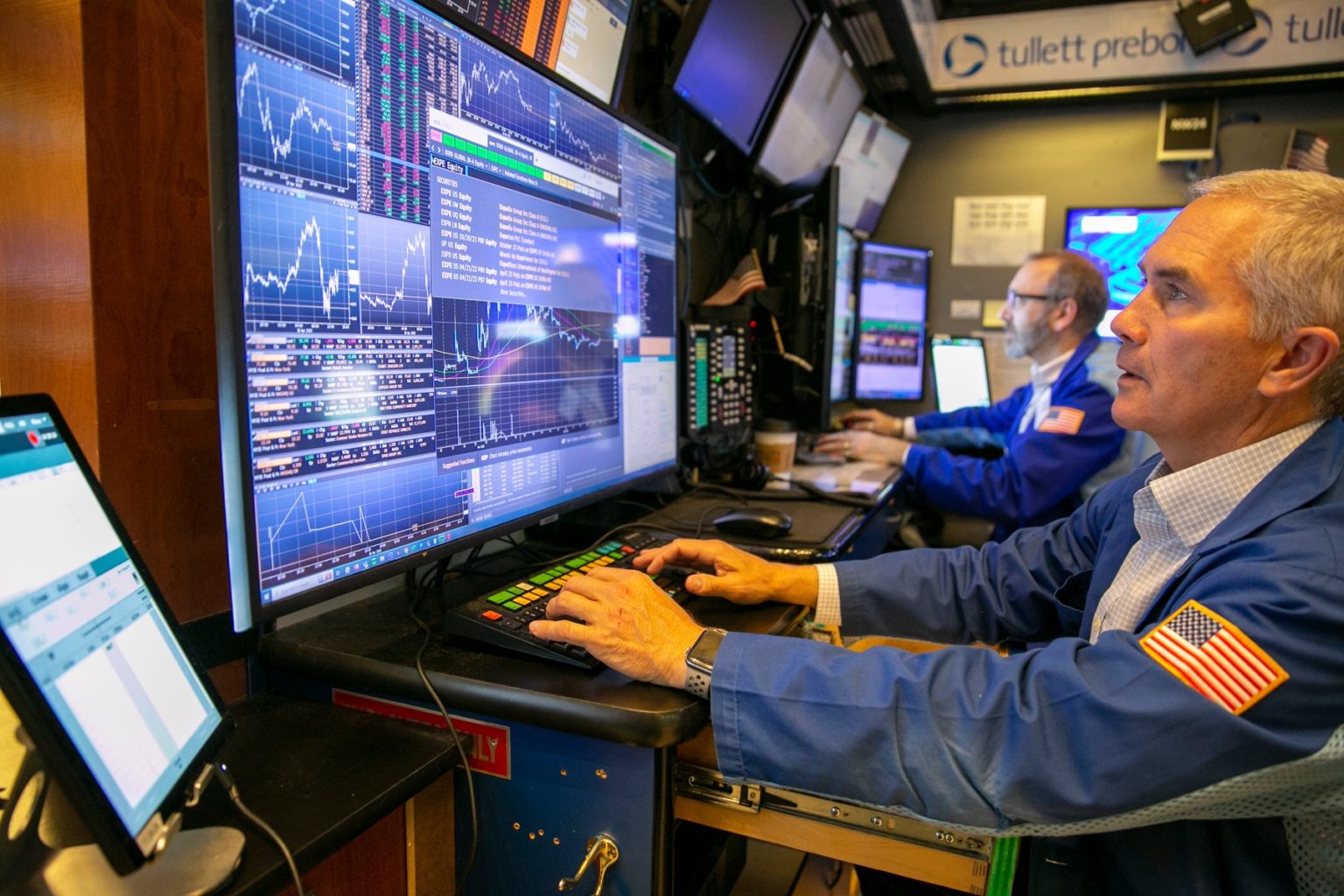 Burzoví makléri na Wall Street. Foto: Profimedia.sk