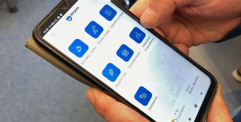 Mobilná aplikácia Myjava plní svoj účel