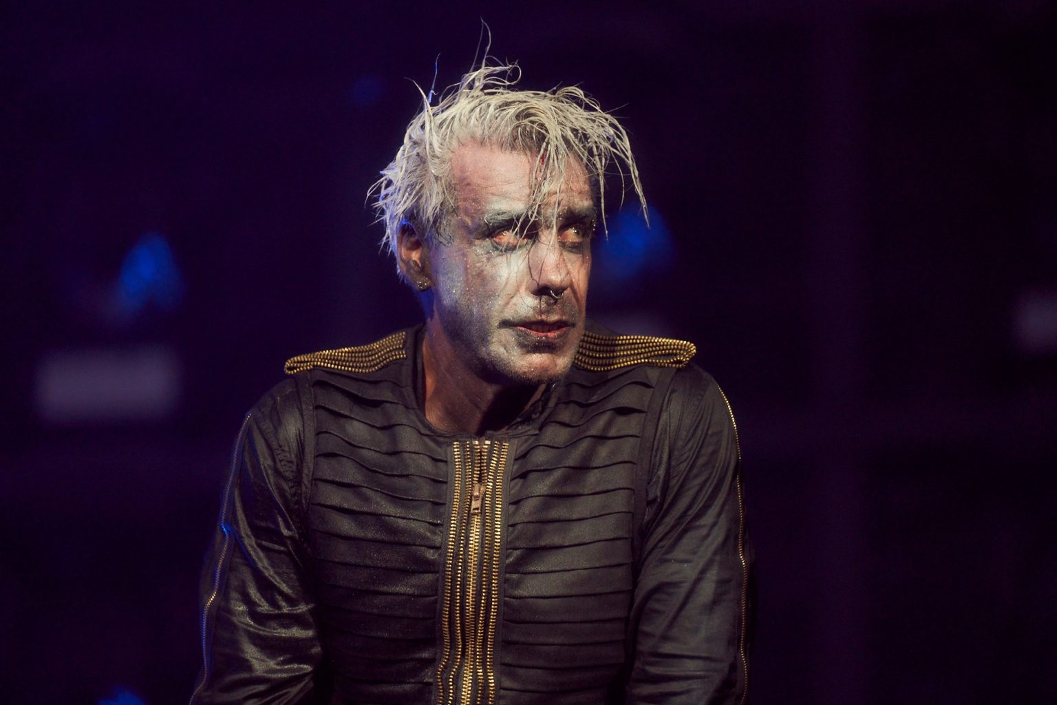 Líder kapely Rammstein Till Lindemann. Foto: Facebook