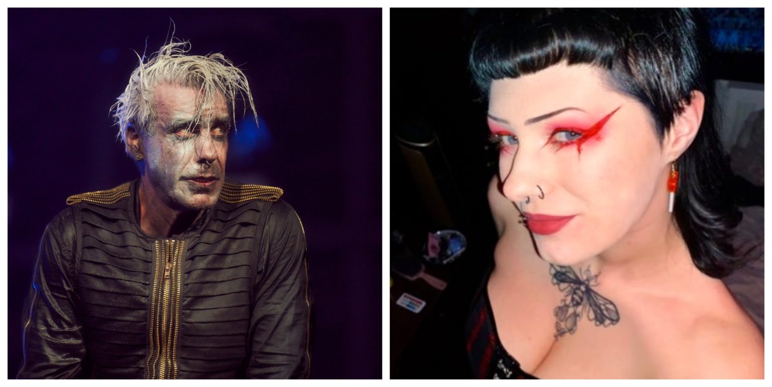 Tilla Lindenmanna (vľavo) obvinila fanúšička Shelby Lynnová (vpravo). Foto: Rammstein/Facebook, Shelby Lynn/Twitter 