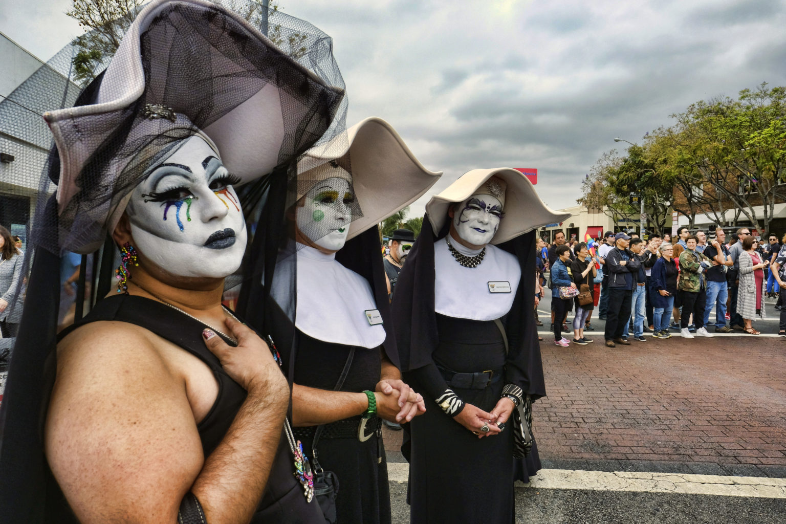 Samozvaný Rád queer a trans mníšok. Foto: AP/TASR