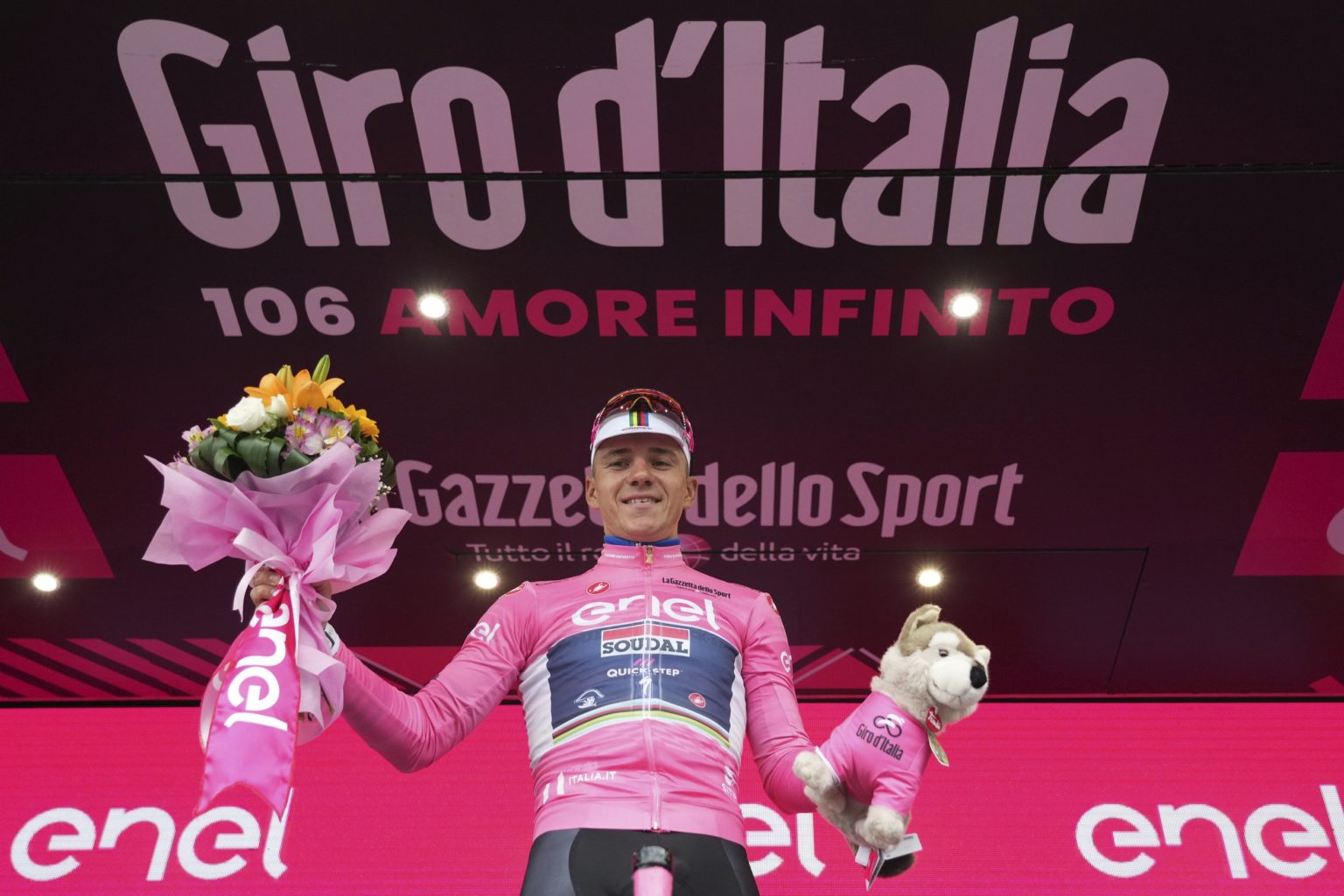 Remco Evenepoel. Foto: TASR/AP