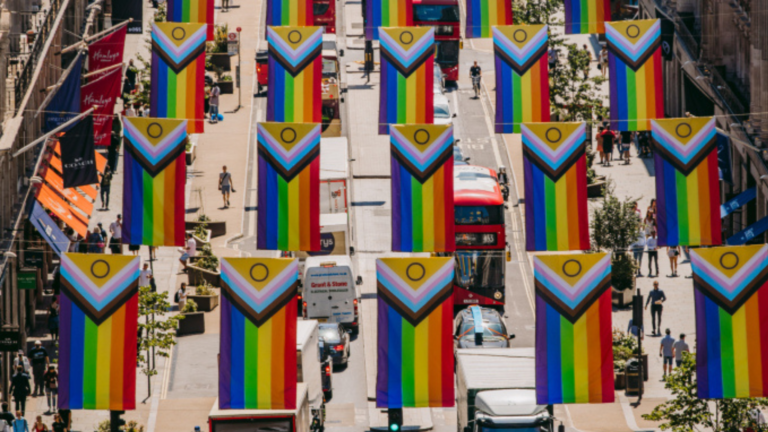 Londýnska Regent Street v roku 2022. 