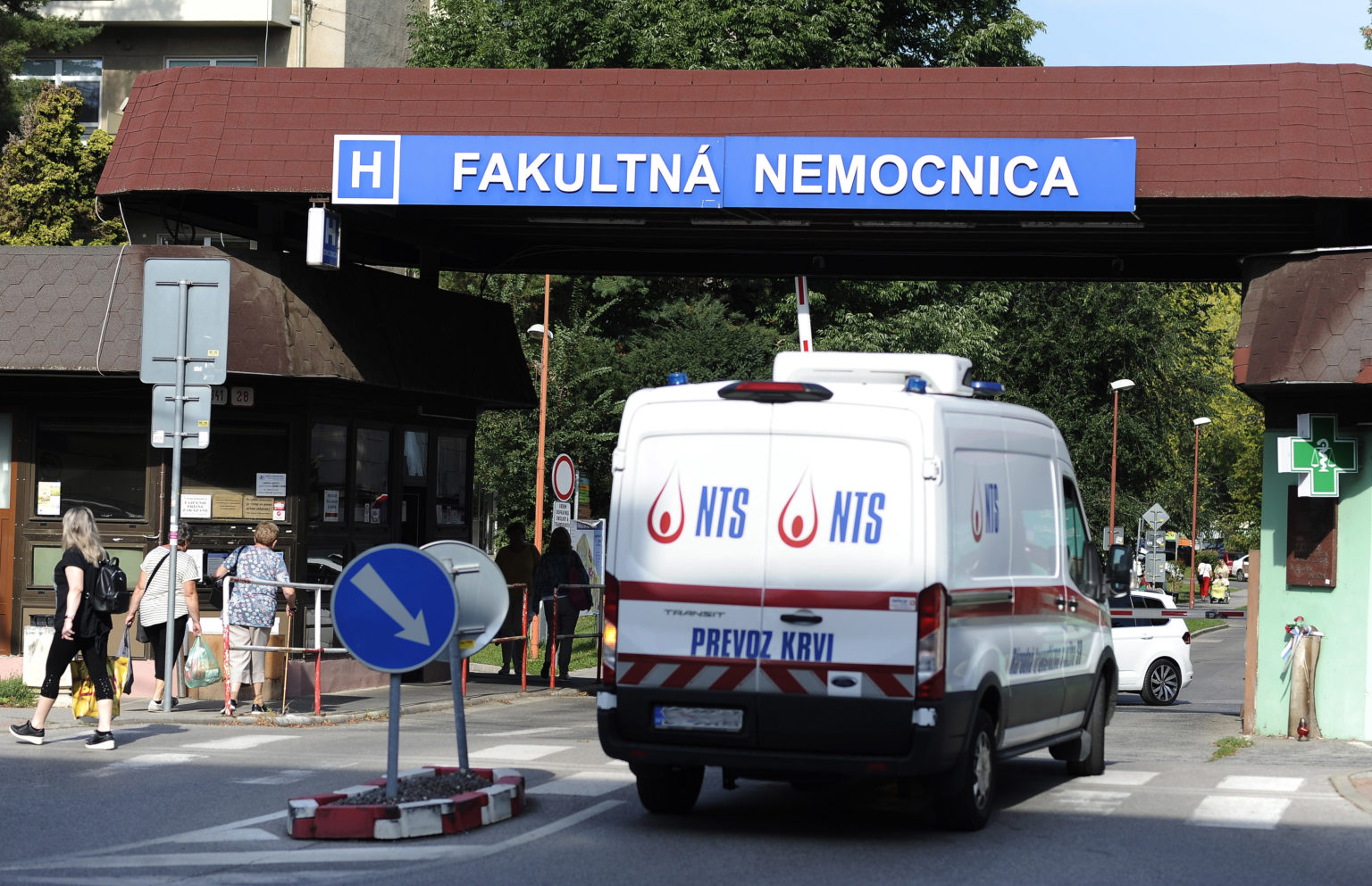 Nemocnica uľahčila orientáciu v areáli.  Foto: Tomáš Somr