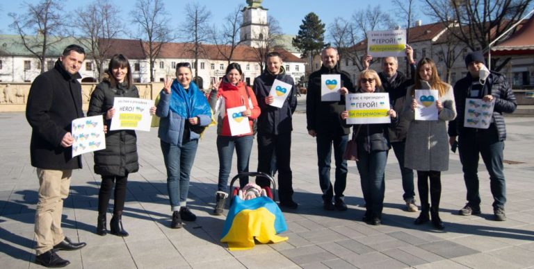 Horná Nitra vyslala na Ukrajinu konvoj s humanitárnou pomocou