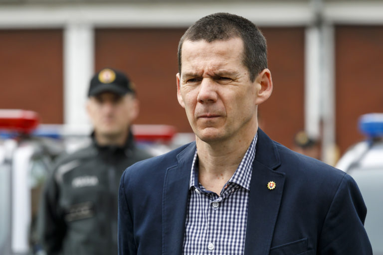 Na snímke prezident Policajného zboru SR Štefan Hamran. Foto: Dano Veselský/TASR