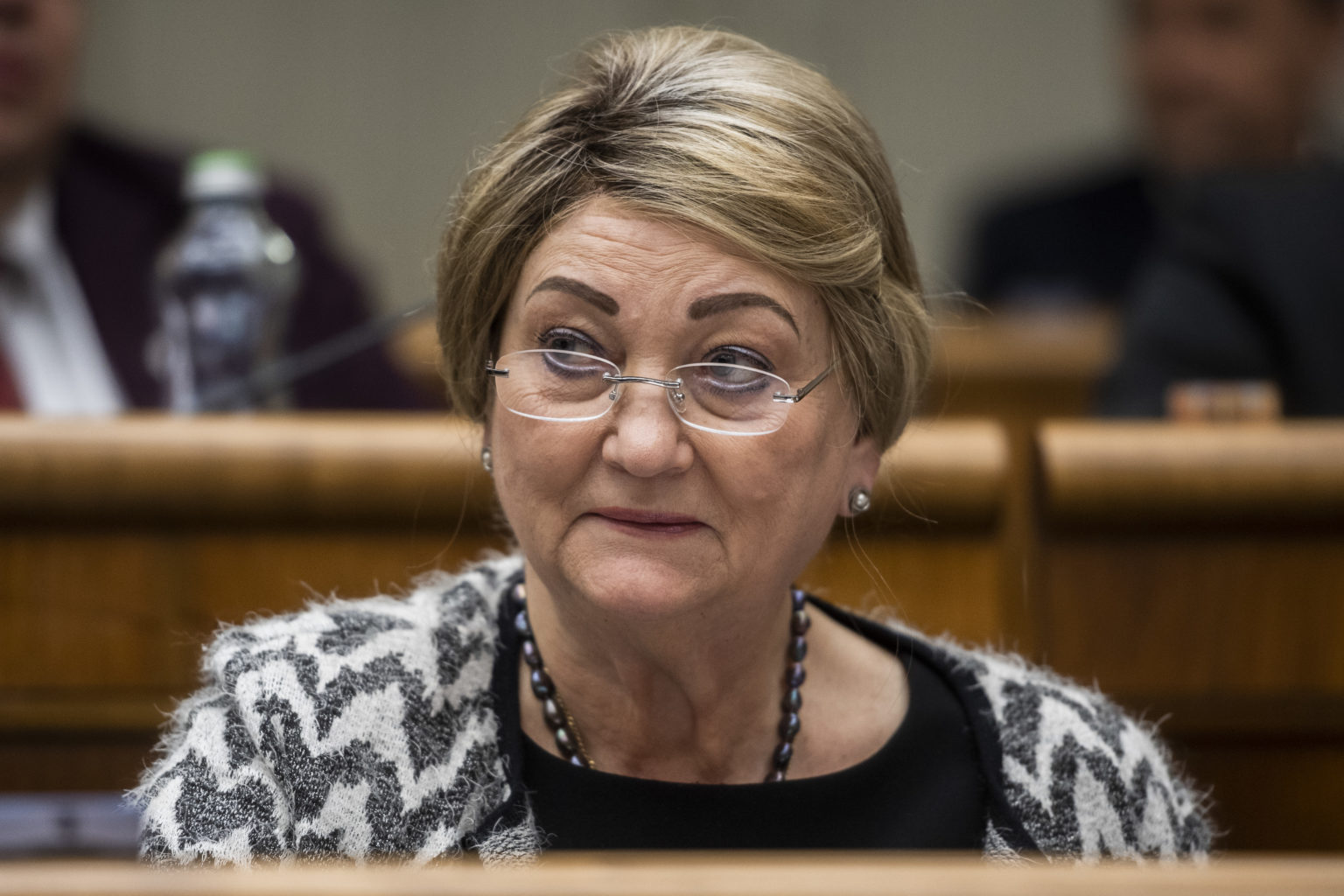 Anna Záborská počas schôdze NR SR 2. mája 2023. Foto: TASR/Jaroslav Novák