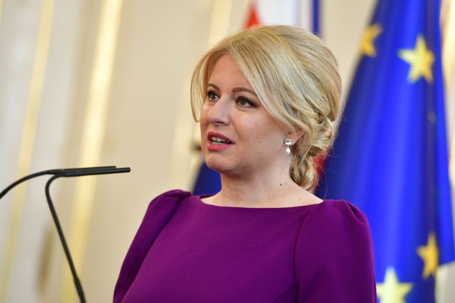 Prezidentka Zuzana Čaputová. Foto: TASR. 