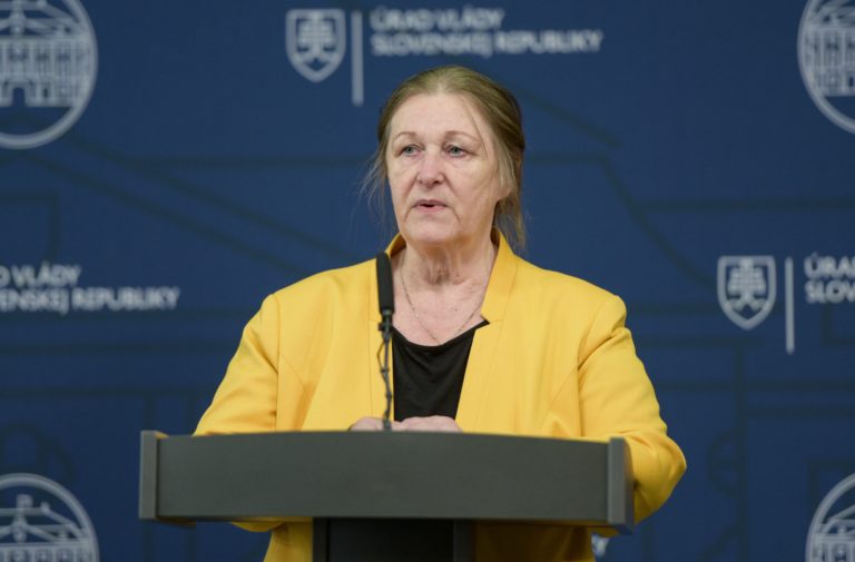 Ministerka spravodlivosti SR Jana Dubovcová. Foto: Pavol Zachar/TASR