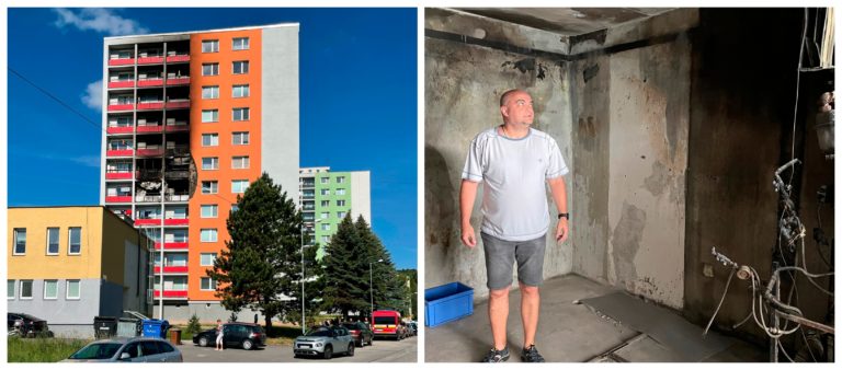 Od tragického požiaru bytovky v Handlovej uplynul rok. Prípad stále vyšetrujú