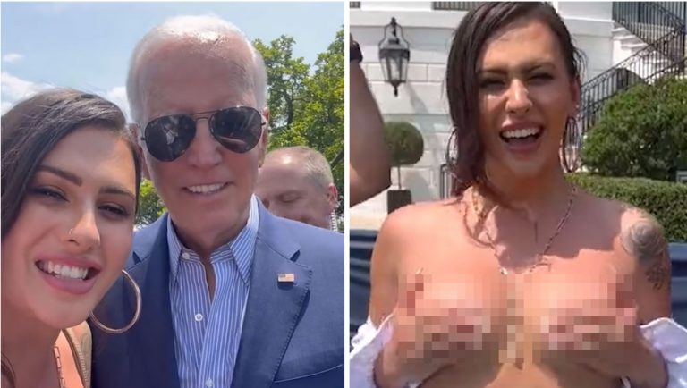 Transsexuál sa odhaľoval počas LGBT oslavy v Bielom dome