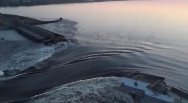 Ukrajinský podnik Ukrhydroenerho podal podnet na získanie kompenzácií za zničenie Kachovskej priehrady