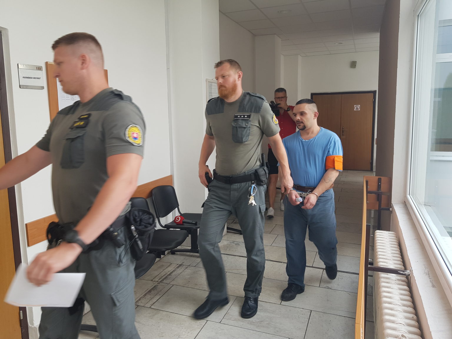 Vrah z Plevníka sa k svojmu činu priznal, v záverečnej reči svoje konanie oľutoval. Foto: RV