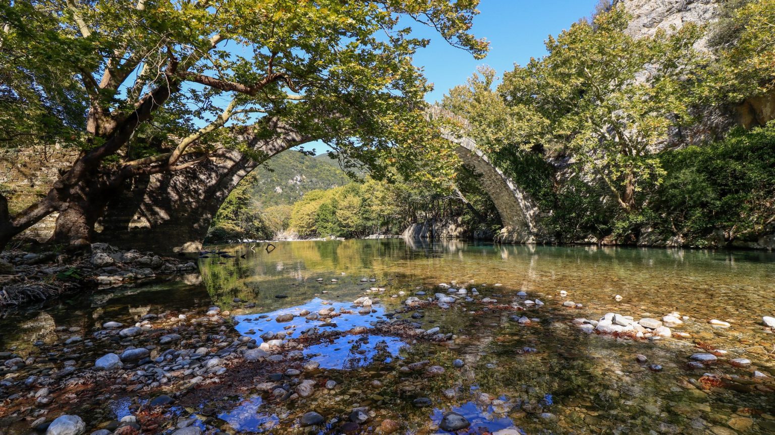 Kaňon Vikos z pohorí Zagori. Foto: Profimedia.sk