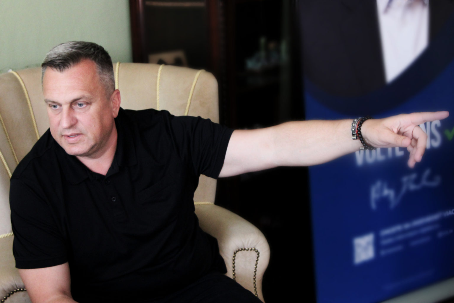 Predseda SNS Andrej Danko. Foto: Štandard/Matúš Zajac.