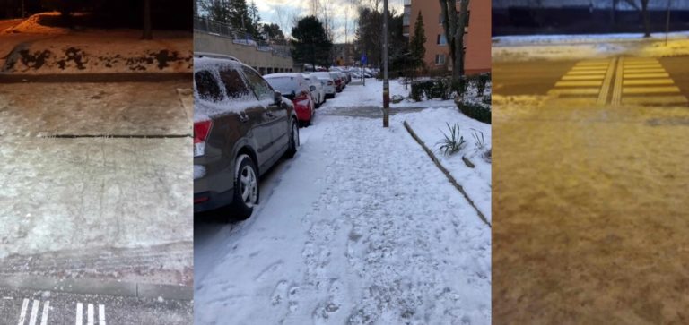 Z dôvodu všeobecnej nespokojnosti mesto vypovedalo zmluvu s dodávateľom údržby ciest a chodníkov. Foto: trencin.sk