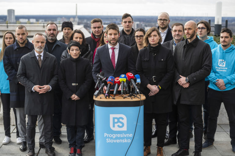 Progresívne Slovensko. Foto: Jaroslav Novák/TASR