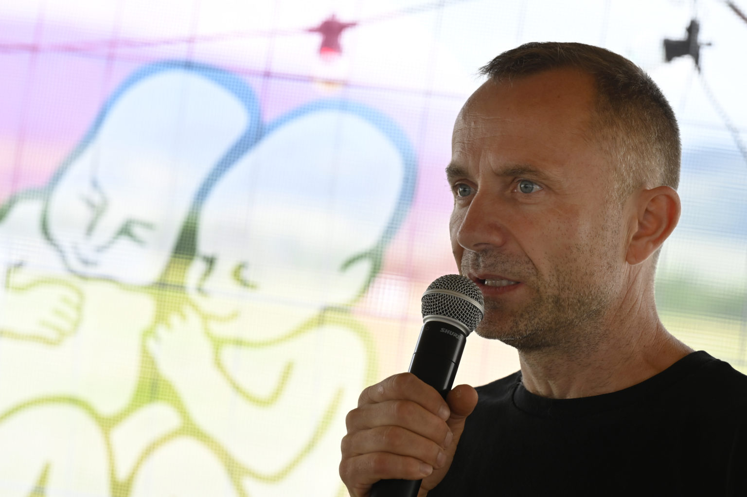 Riaditeľ festivalu Pohoda Michal Kaščák. Foto: Radovan Stoklasa/TASR