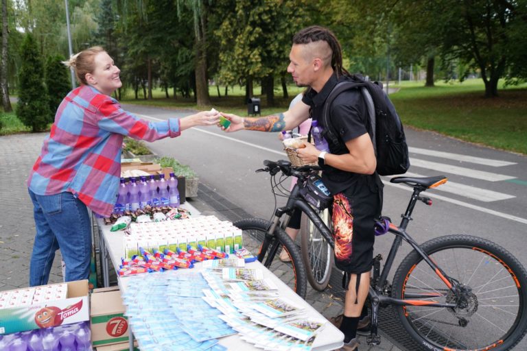 Raňajky na dvoch kolesách: Župan Majerský pripravil pre cyklistov prekvapenie