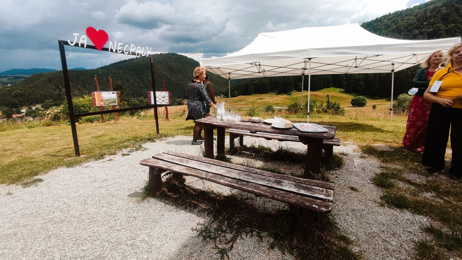 Obec Necpaly sa zapojila do súťaže Dedina roka 2023. Foto: Dedina roka