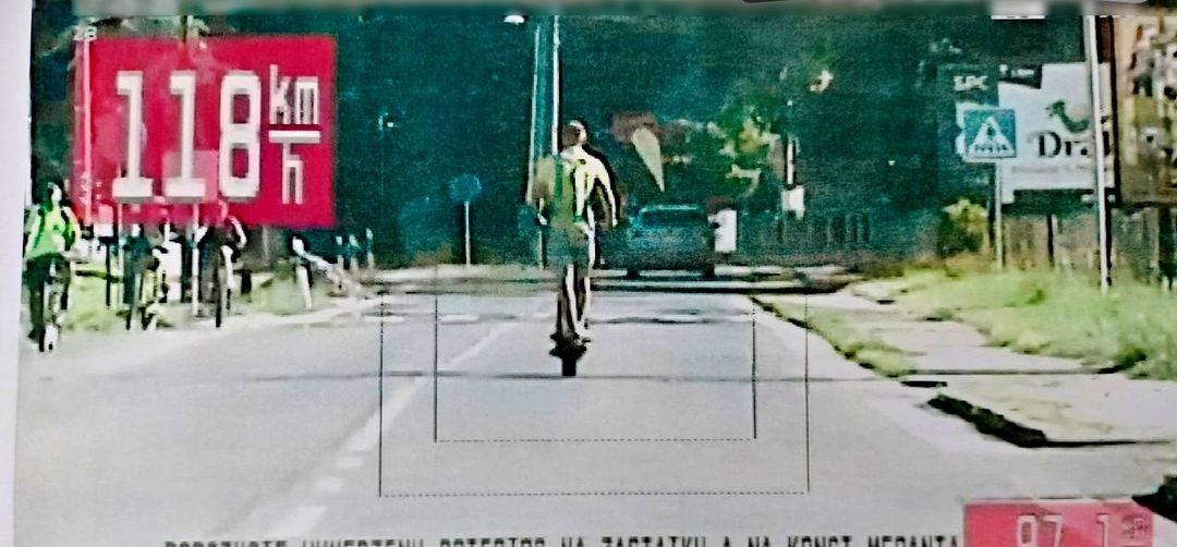Muž v Liptovskom Mikuláši viedol elektrickú kolobežku rýchlosťou 118 km/h. Foto: Polícia SR - Žilinský kraj
