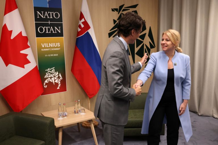 Zuzana Čaputová na samite vo Vilniuse. Foto: Facebook/Zuzana Čaputová