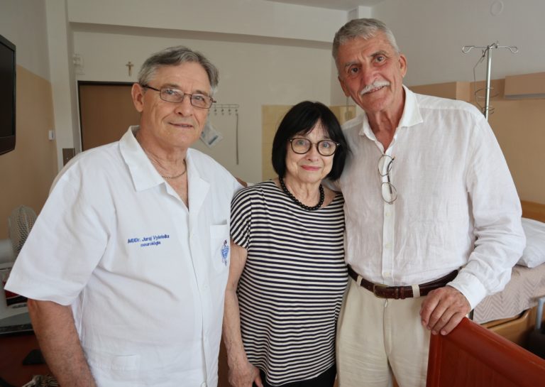 Legendárni Hubovci v žilinskej nemocnici