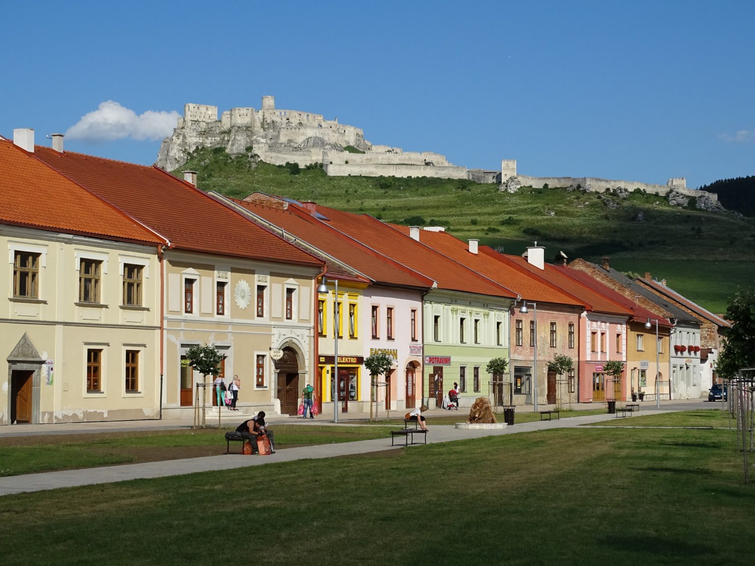 Pohľad na Spišský hrad. Foto: Juraj Poláček