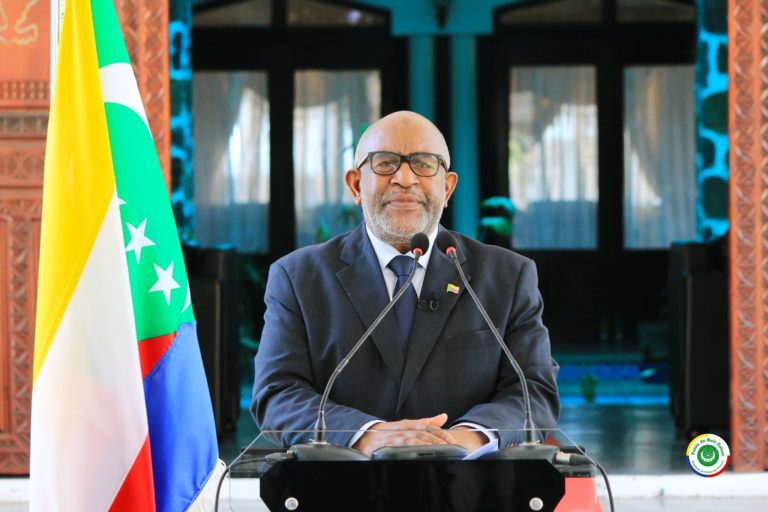Azali Assoumani. Foto: Azali Assoumani/Twitter