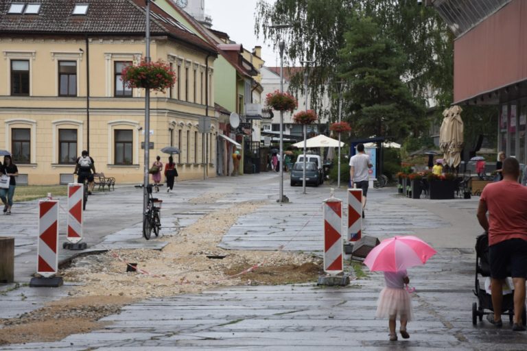 Pešiu zónu v Trenčíne zrevitalizujú. Foto: Mesto Trenčín