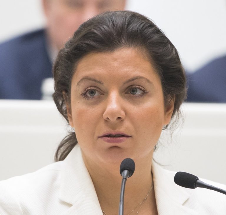 Margarita Simonjanová. Zdroj: Rada federácie
